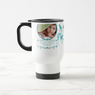 Tasse bébé avec photo bébé Stats de naissance impo