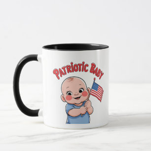 Tasse bébé Funny 'Merica