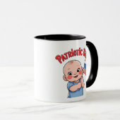 Tasse bébé Funny 'Merica (Devant droit)