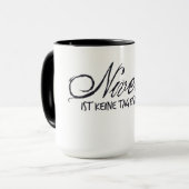 Tasse,Becher,Spruch Mok (Voorkant links)