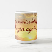 Tasse « Begin Again » de 15 onces (Centre)