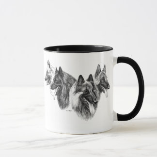Tasse belge de Tervuren Malinois de chien de