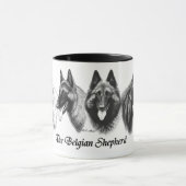 Tasse belge de Tervuren Malinois Groenendael de (Centre)