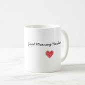 Tasse belle bonjour (Devant droit)