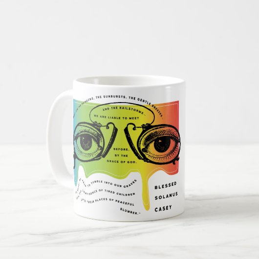 Tasse bénie de Solanus Casey (Devant gauche)