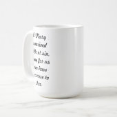 Tasse bénie de Vierge Marie (Devant gauche)