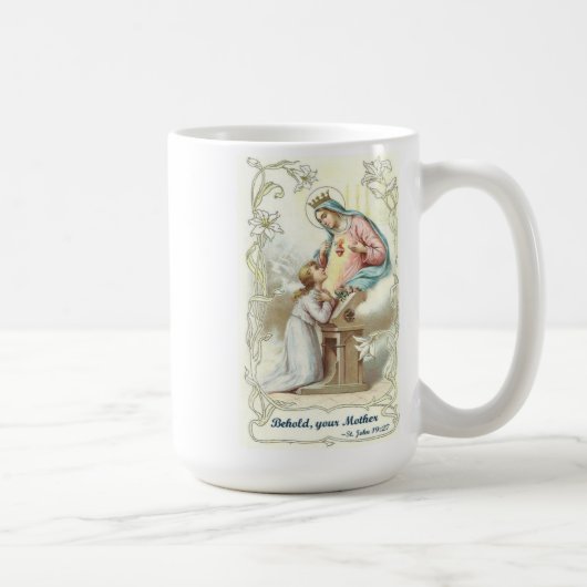 Tasse bénie de Vierge Marie (Droite)