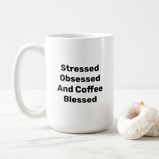 Tasse bénie par café (Avec donut)