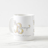 tasse Bernyce lettre B nom et signification (Devant gauche)