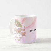 tasse Betsy Bear cœur rose (Devant gauche)