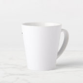 Tasse Better Latte Than Never - Tasse de café drôl (Angle droit)