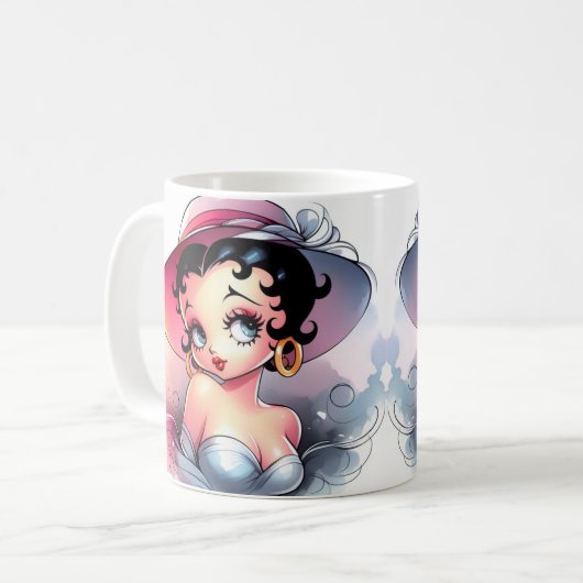 Tasse betty Boop Koffiemok (Voorkant links)