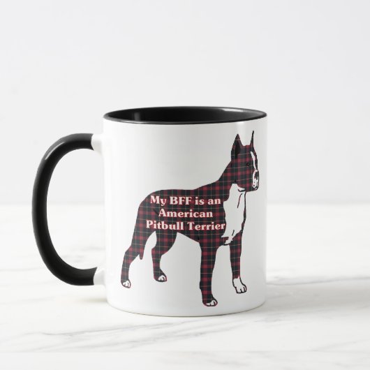 Tasse BFF American Pit Bull Terrier (Gauche)