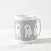 Tasse Bichon Frisé (Devant droit)