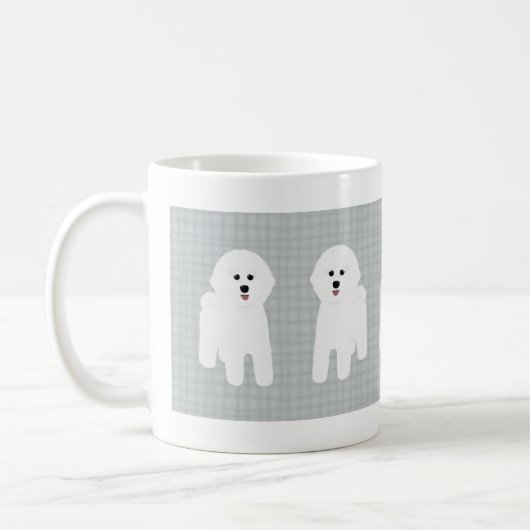 Tasse Bichon Frisé (Gauche)