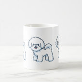 Tasse Bichon Frise (Centre)