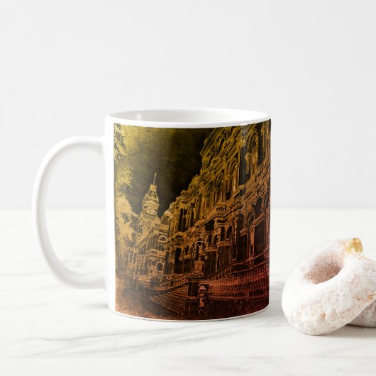 Tasse bicolore 444ml (Avec donut)