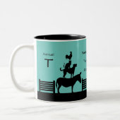 Tasse Bienvenue à la Ferme Drôle (Gauche)