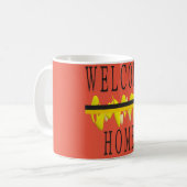 Tasse BIENVENUE À LA MAISON (Devant gauche)