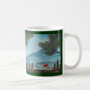 Tasse bilatérale de collines toscanes