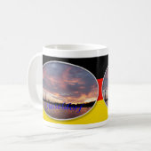 Tasse bilatérale de coucher du soleil de (Devant gauche)