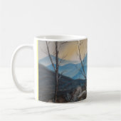 Tasse bilatérale de montagne bleue d'hiver (Gauche)