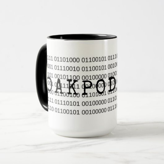 Tasse binaire (Devant gauche)