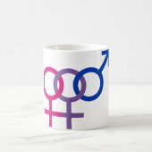 Tasse bisexuelle de fierté (Centre)
