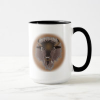 Tasse Bison des Plaines occidentales rustique