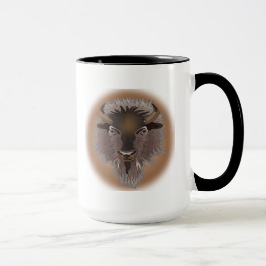Tasse Bison des Plaines occidentales rustique (Droite)