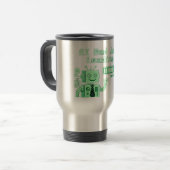Tasse Blague de Papa IA Tech Café pour Papa (Devant gauche)