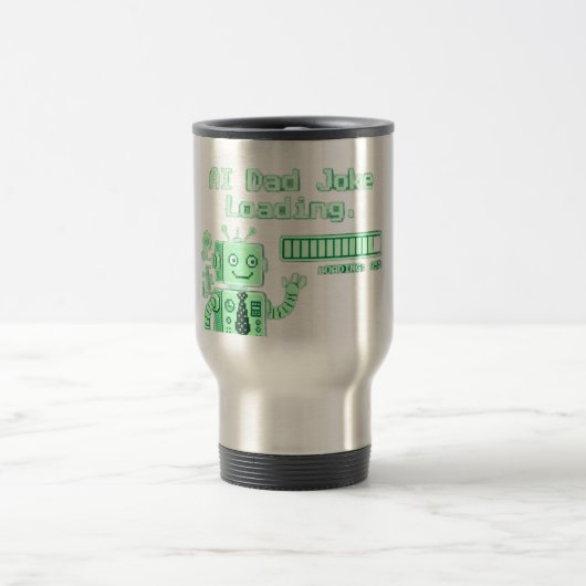 Tasse Blague de Papa IA Tech Café pour Papa (Centre)