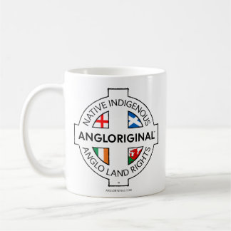 Tasse blanche Angloriginal™ Droits fonciers des 4