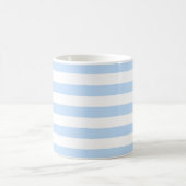 Tasse blanche bleu-clair moderne de plage de (Centre)