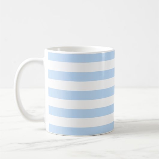 Tasse blanche bleu-clair moderne de plage de (Gauche)