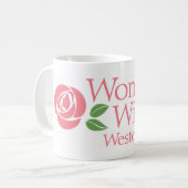 Tasse blanche classique (Devant gauche)