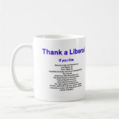 Tasse blanche classique (Gauche)