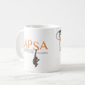 Tasse blanche classique (Devant gauche)