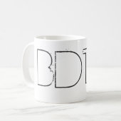 Tasse blanche classique (Devant gauche)
