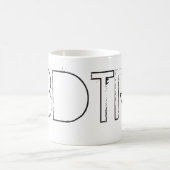 Tasse blanche classique (Centre)