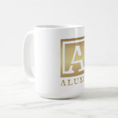 Tasse blanche classique d'ALUXIE (Devant gauche)