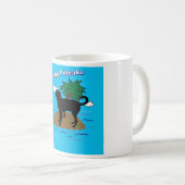 tasse blanche classique de 11 onces (Devant droit)