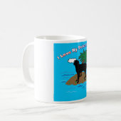 tasse blanche classique de 11 onces (Devant gauche)