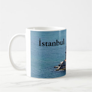 tasse blanche classique de 11 onces : Istanbul -