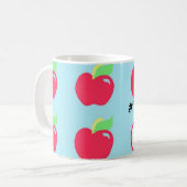 Tasse blanche classique de 330 ml (Devant gauche)