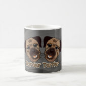 Tasse blanche classique de chien de Terrier de (Centre)