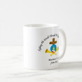 Tasse blanche classique de Gideon (Devant droit)