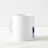 Tasse blanche classique de glacier de Johns (Devant gauche)