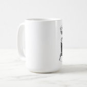 Tasse blanche classique de groupe de photographie (Devant gauche)