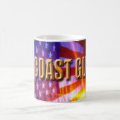 Tasse blanche classique de la USCG (Centre)